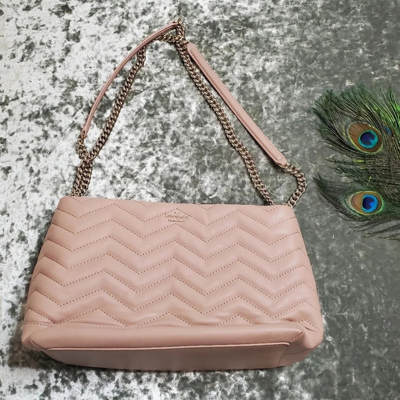 Kate Spade Reese Park Lorie Quilted Shoulder Bag - Picture 1 of 12